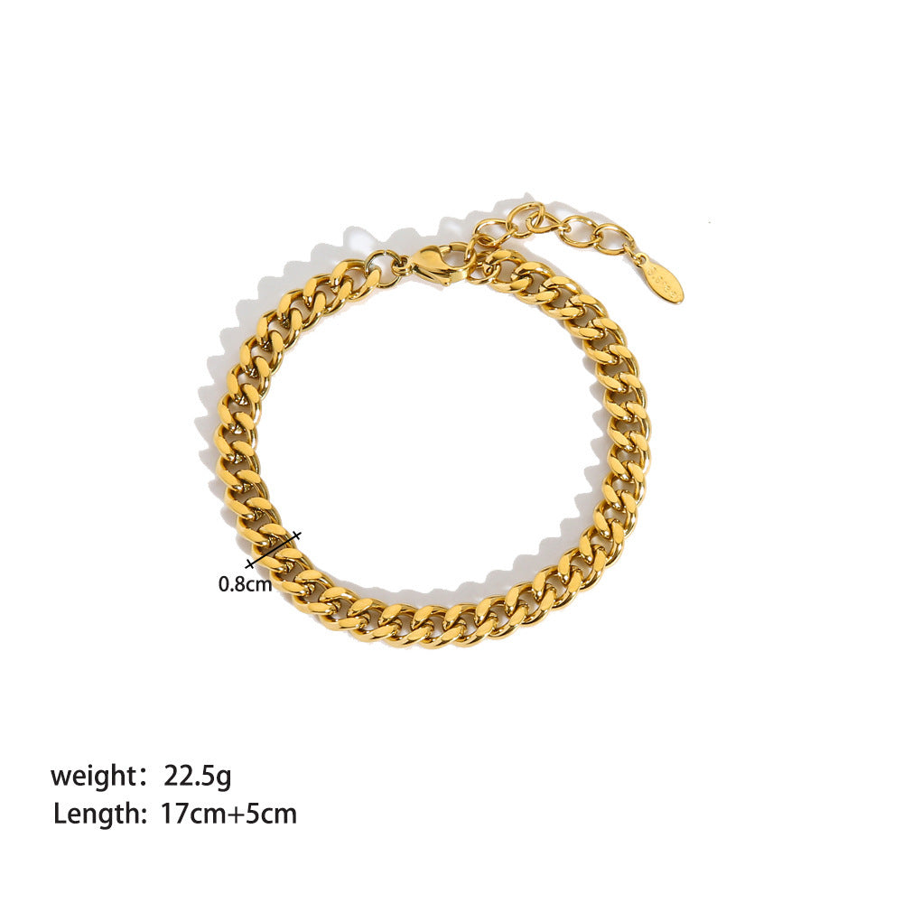 Bracelet en Acier Inoxydable – Élégance Minimaliste & Moderne
