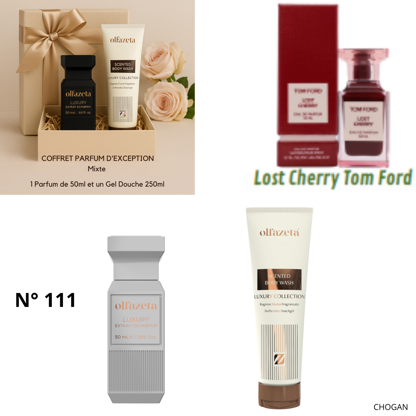 Coffret cadeau dupe inspiré- Parfum d'Exception LUXURY