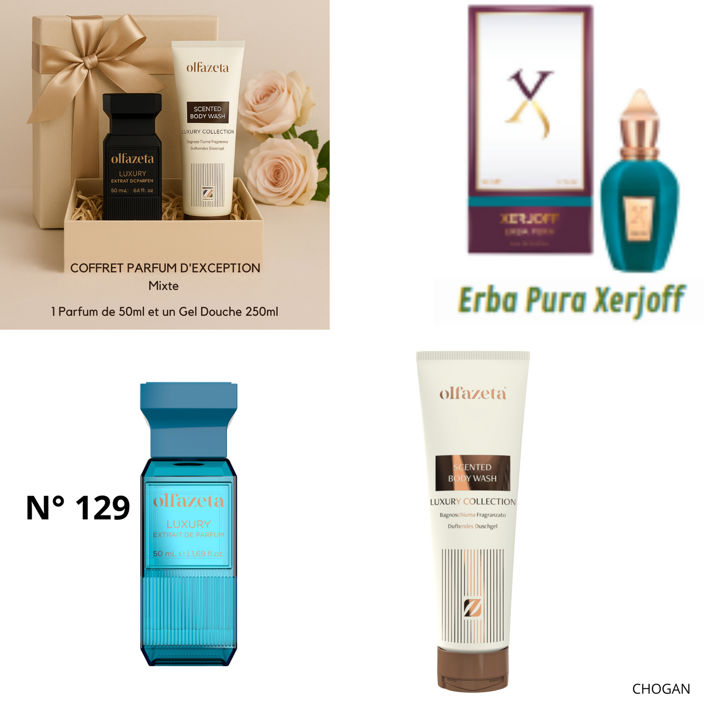 Coffret cadeau dupe inspiré- Parfum d'Exception LUXURY