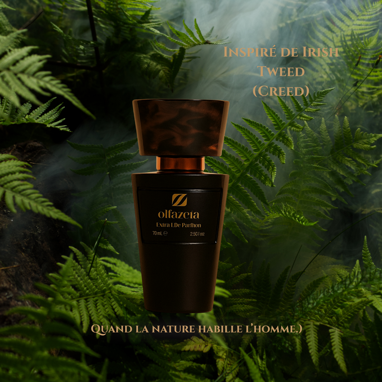 PARFUM HOMME – N° 108 - Dupe inspiré par Irish Tweed - Creed - essence 30%