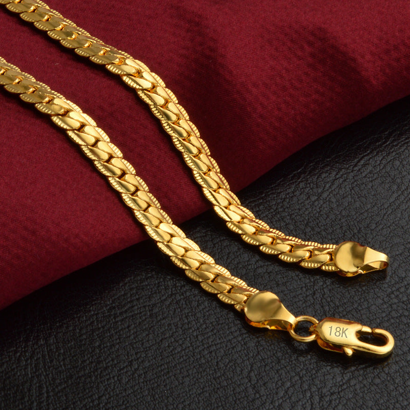 Collier Long Plaqué Or 50,8 cm