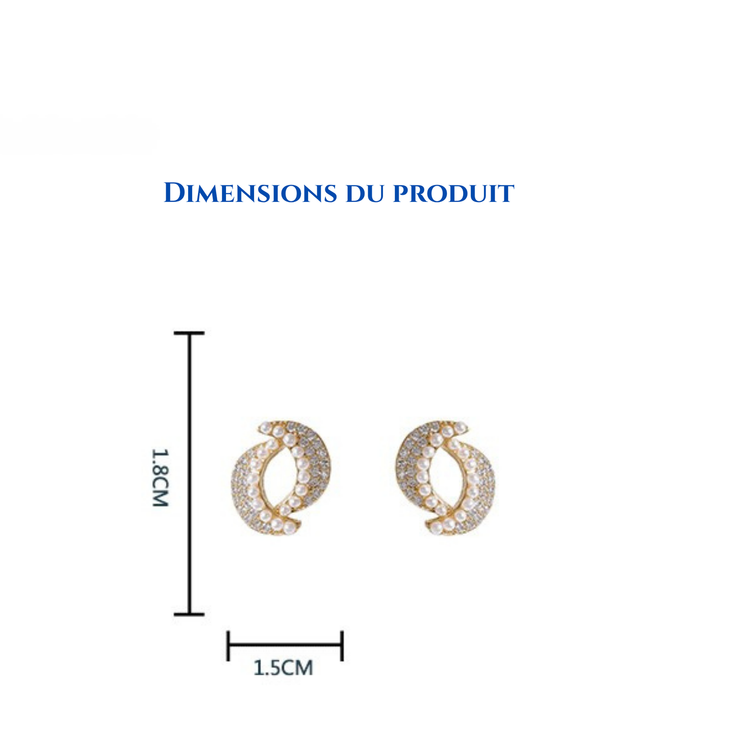 Boucles d'oreilles géométriques en perles – Légèreté & luxe discret