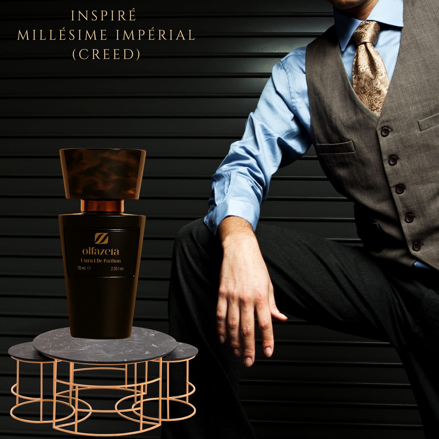 PARFUM HOMME – N° 60 - Dupe inspiré par Millésime Imperial - Creed - essence 30%