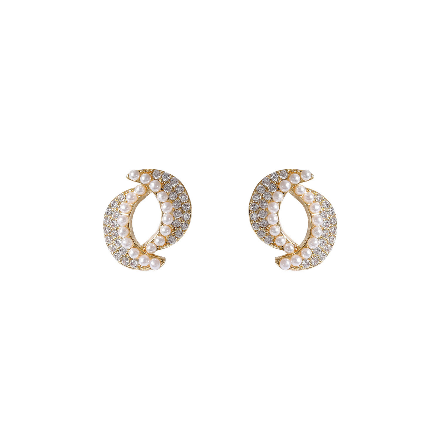 Boucles d'oreilles géométriques en perles – Légèreté & luxe discret