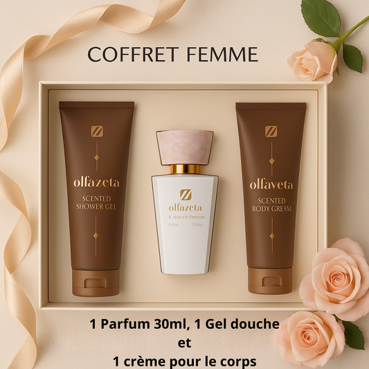 Coffret cadeau dupe inspiré- Parfum pour femmes