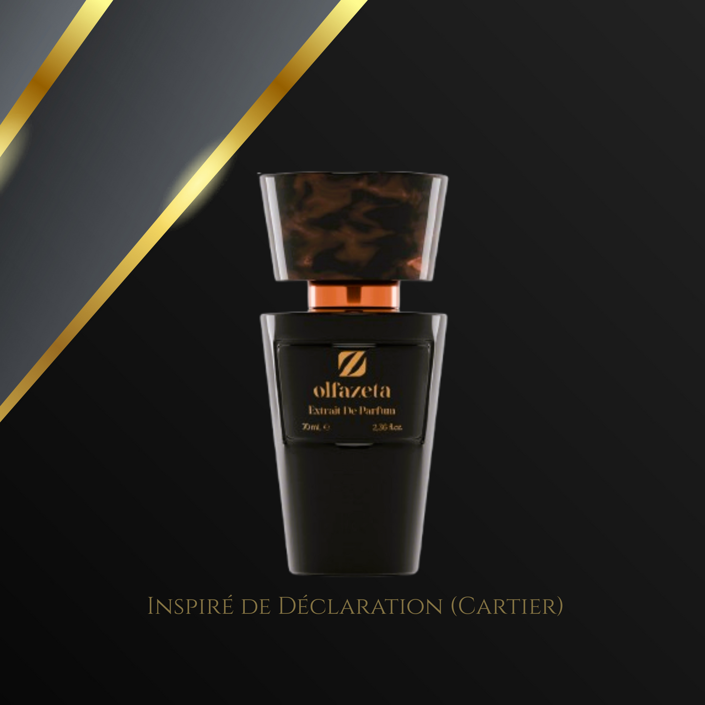 PARFUM HOMME – N° 018 - Dupe inspiré par Déclaration - CARTIER - essence 30%