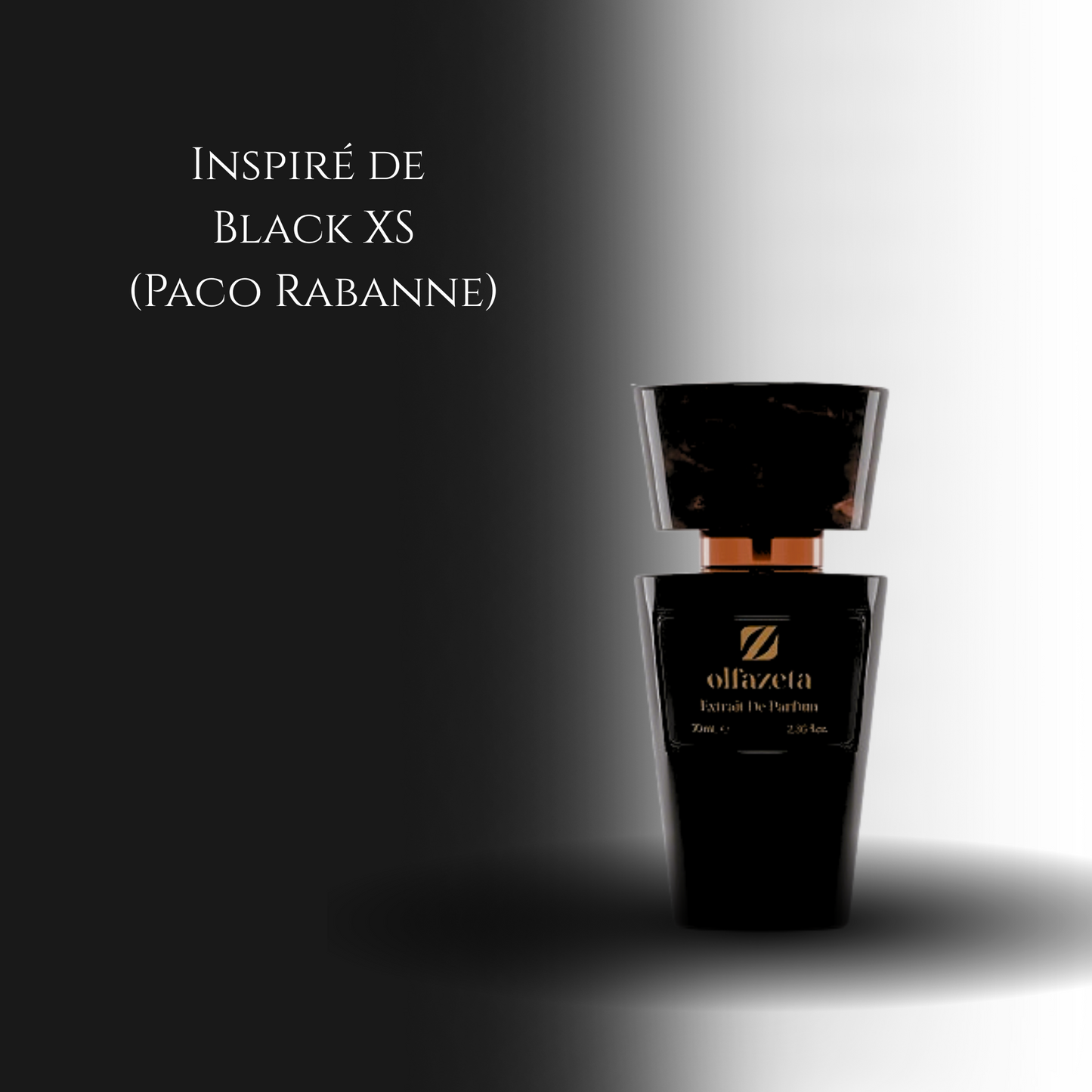 PARFUM HOMME – N° 030 - Dupe inspiré par Black XS - Paco Rabanne - essence 30%