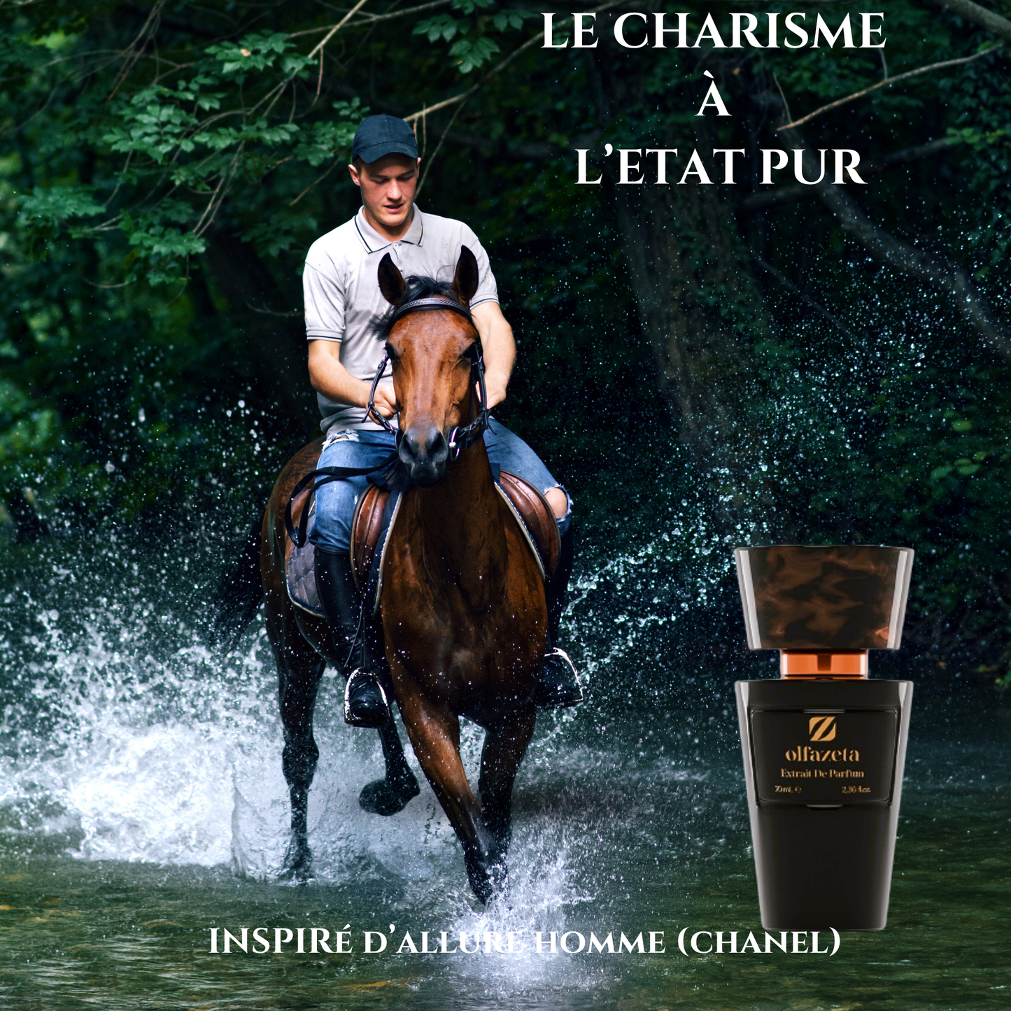 PARFUM HOMME – N° 48 - Dupe inspiré par Allure Homme - CHANEL - essence 30%