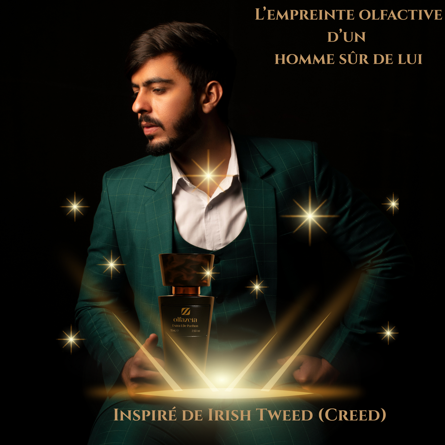 PARFUM HOMME – N° 108 - Dupe inspiré par Irish Tweed - Creed - essence 30%