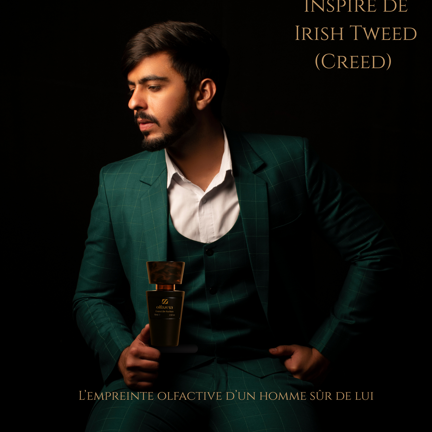 PARFUM HOMME – N° 108 - Dupe inspiré par Irish Tweed - Creed - essence 30%