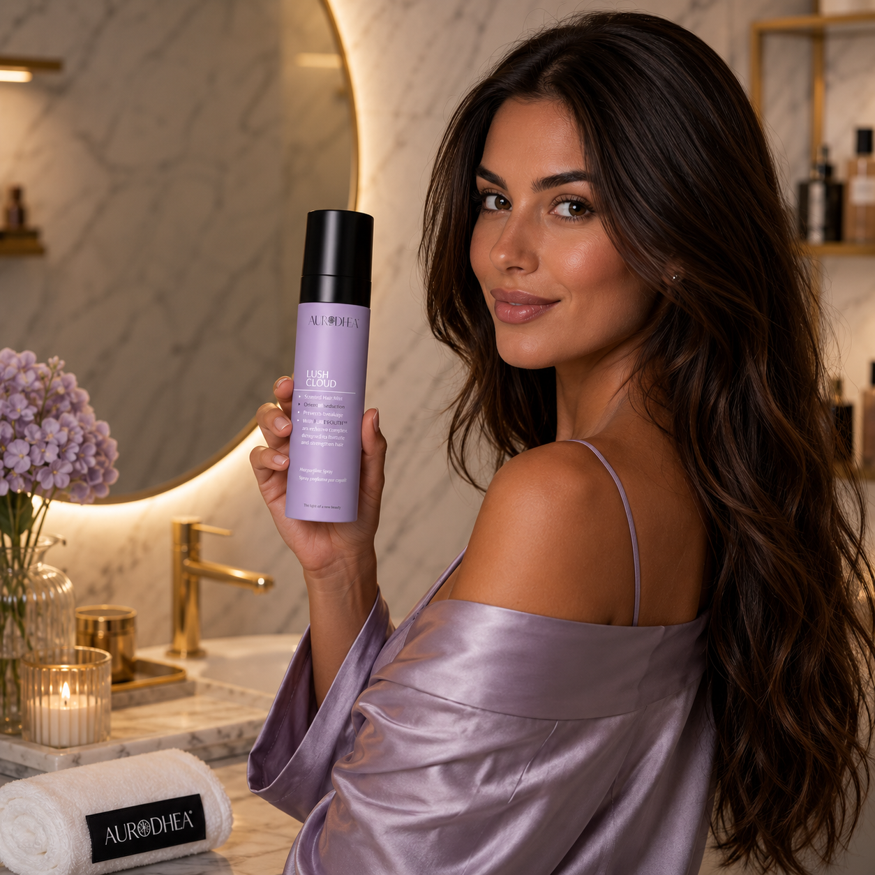 ORIENTAL SEDUCTION | Brume Cheveux Oriental Gourmand boisé - LUSH CLOUD N° SHM005