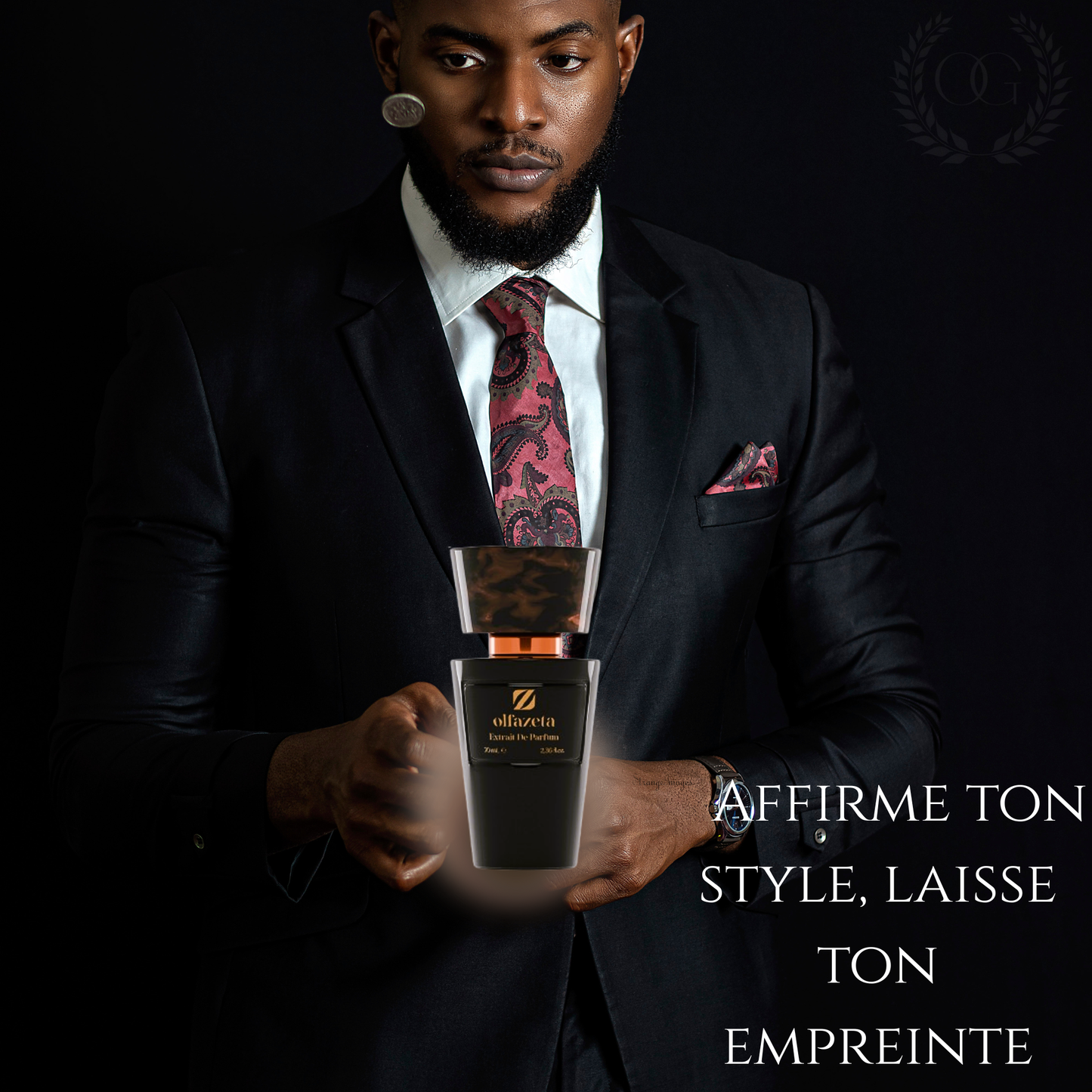 PARFUM HOMME - Frais hespéridé épicé boisé – Sillage structuré & élégant | Chogan n°001