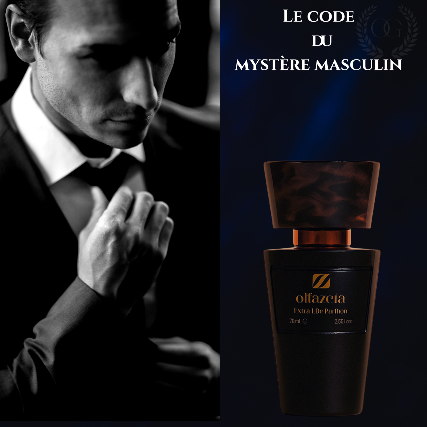 PARFUM HOMME - Oriental ambré épicé gourmand – Sillage structuré & élégant | Chogan n°033