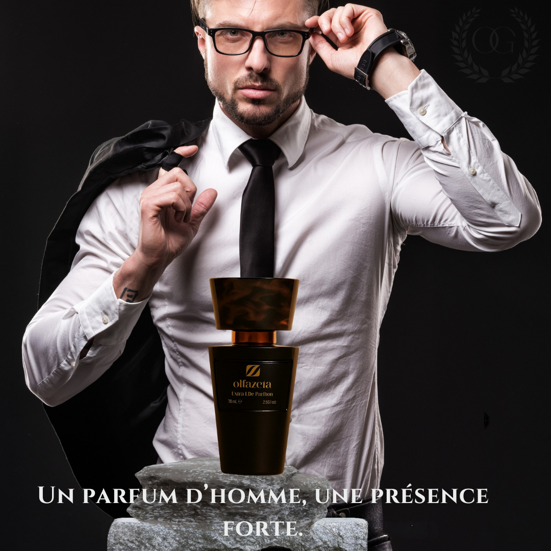PARFUM HOMME - Boisé aromatique poudré – Sillage élégant & structuré | Chogan n°136