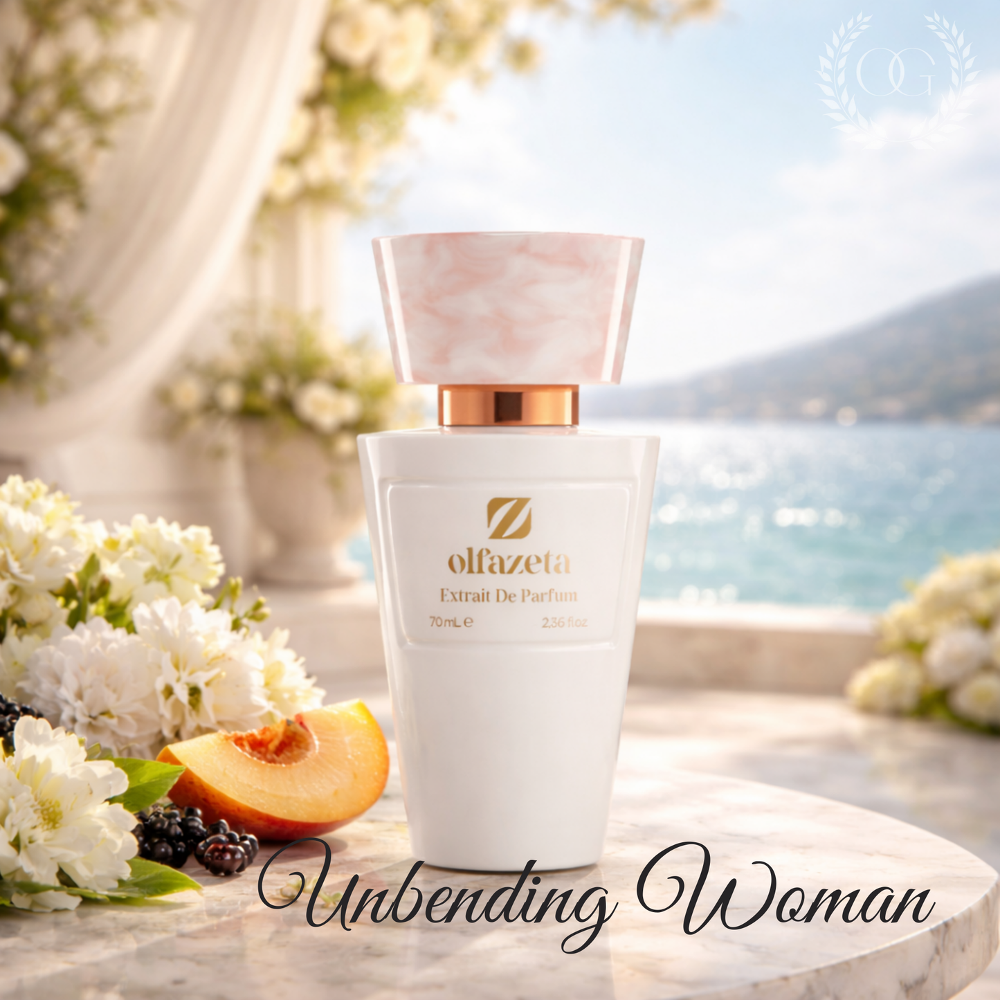 UNBENDING WOMAN - PARFUM FEMME - Fruité floral lumineux & velouté - Sillage mystérieux et rayonnant | Chogan N°156W