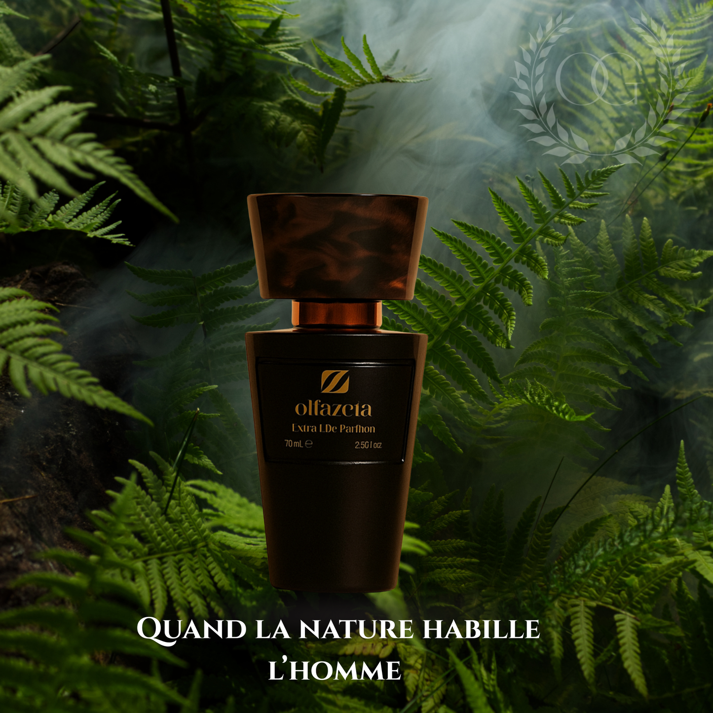 MEN'S FRAGRANCE - Aromatic woody green – Elegant &amp; natural trail | Chogan n°108