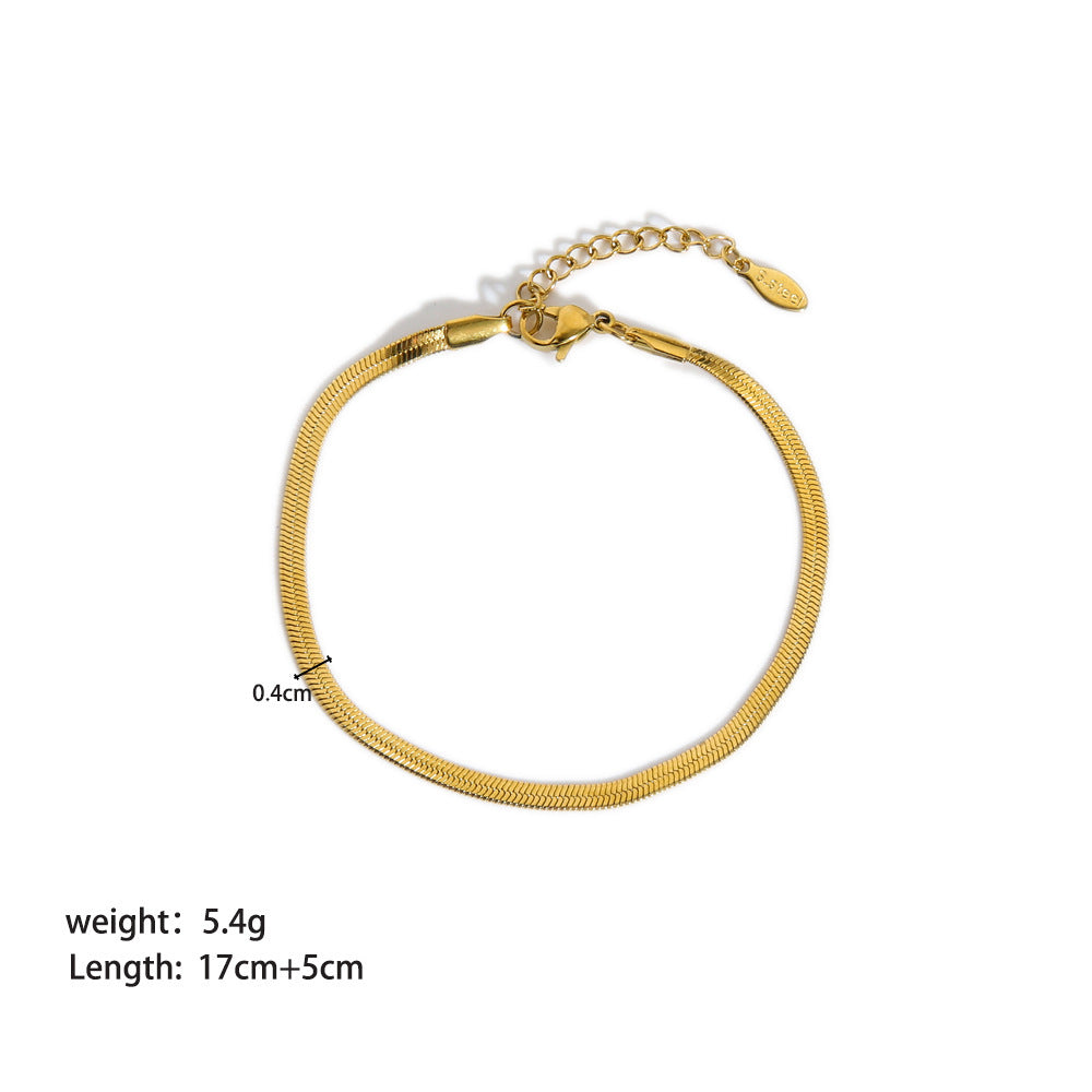Bracelet en Acier Inoxydable – Élégance Minimaliste & Moderne