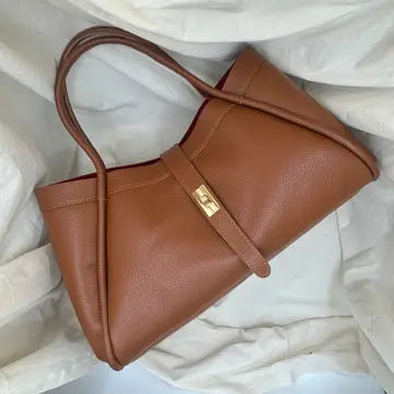 Sac en Cuir Véritable Fabriqué en Italie Élégant 45x25x20cm