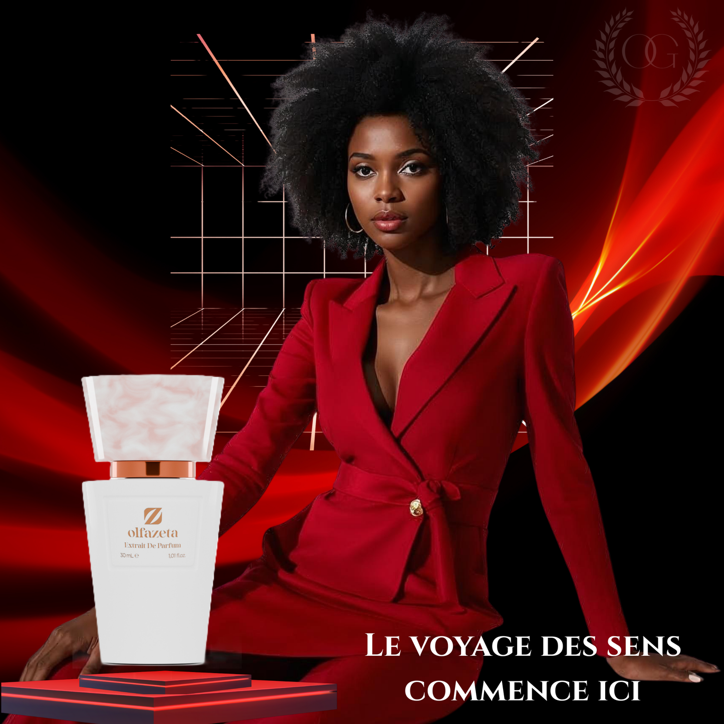 WOMEN'S PERFUME - Oriental floral resinous – Deep &amp; refined trail | Chogan n°006