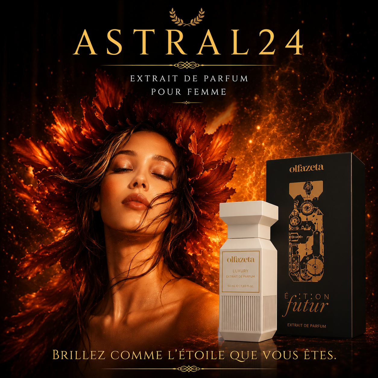 ASTRAL24 | Parfum Femme Floral Boisé Lumineux – Luxury