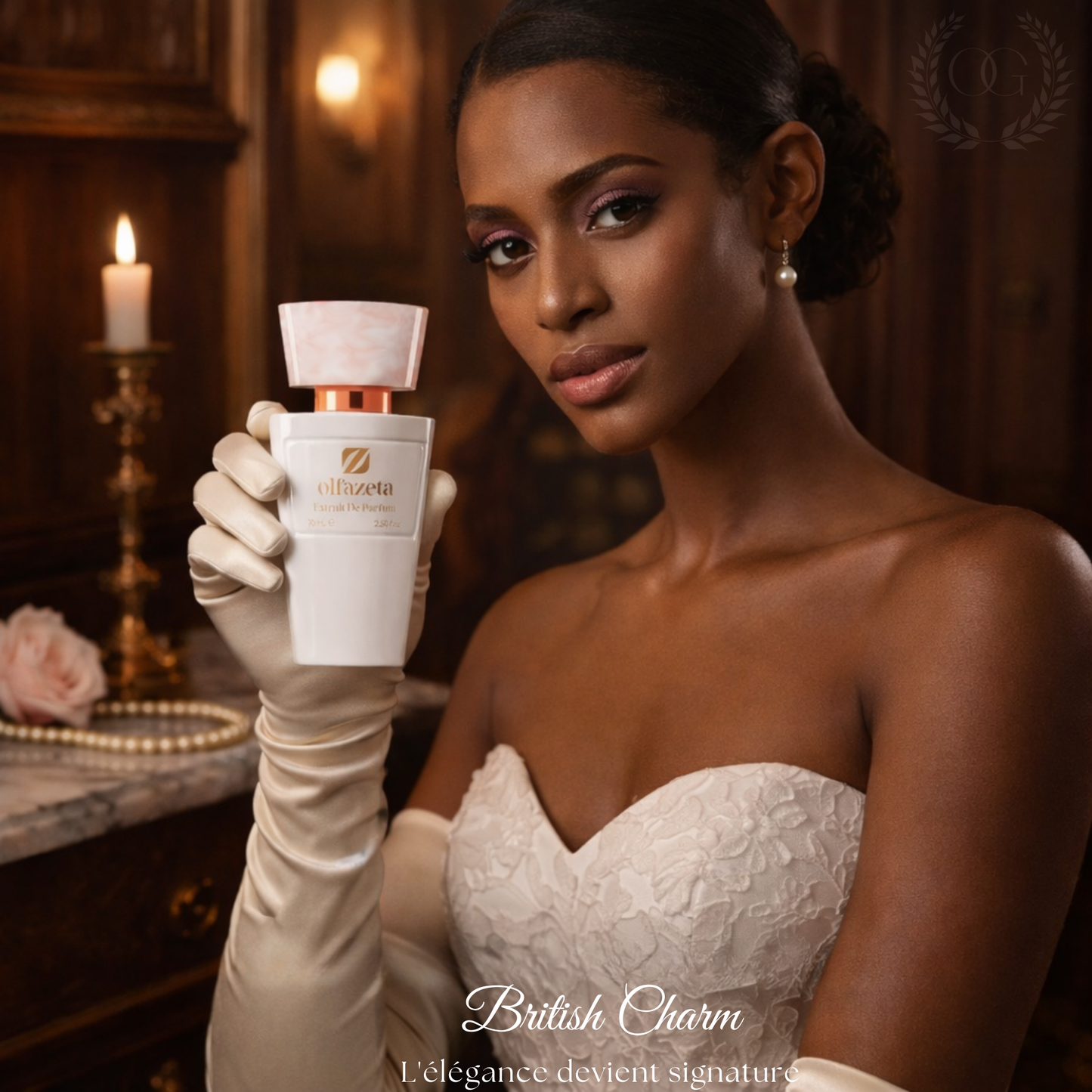 BRITISH CHARM FOR HER - Parfum Femme - Accord Fruité Élégant & Sillage Raffiné I Chogan n°159W