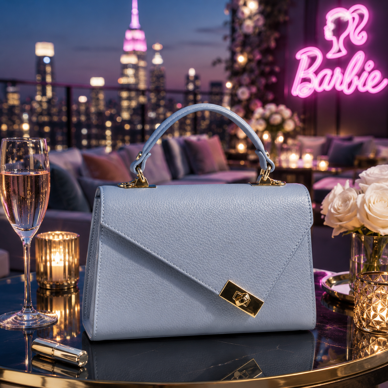 Sac Marina – Sac à Main Femme en Cuir Véritable Italien