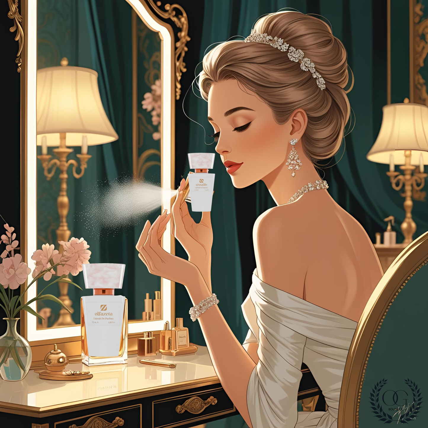 PARFUM FEMME – Fruité sucré oriental – Sillage solaire & gourmand | Chogan n°040