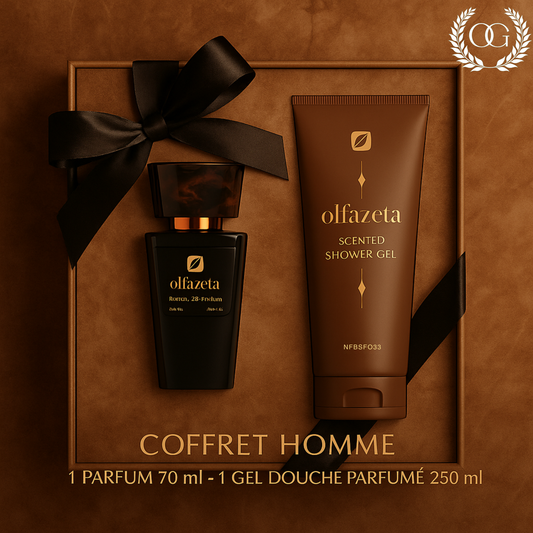 COFFRET CADEAU HOMME – Dupe inspiré par Black Code - Giorgio Armani - essence 30% - 70ml