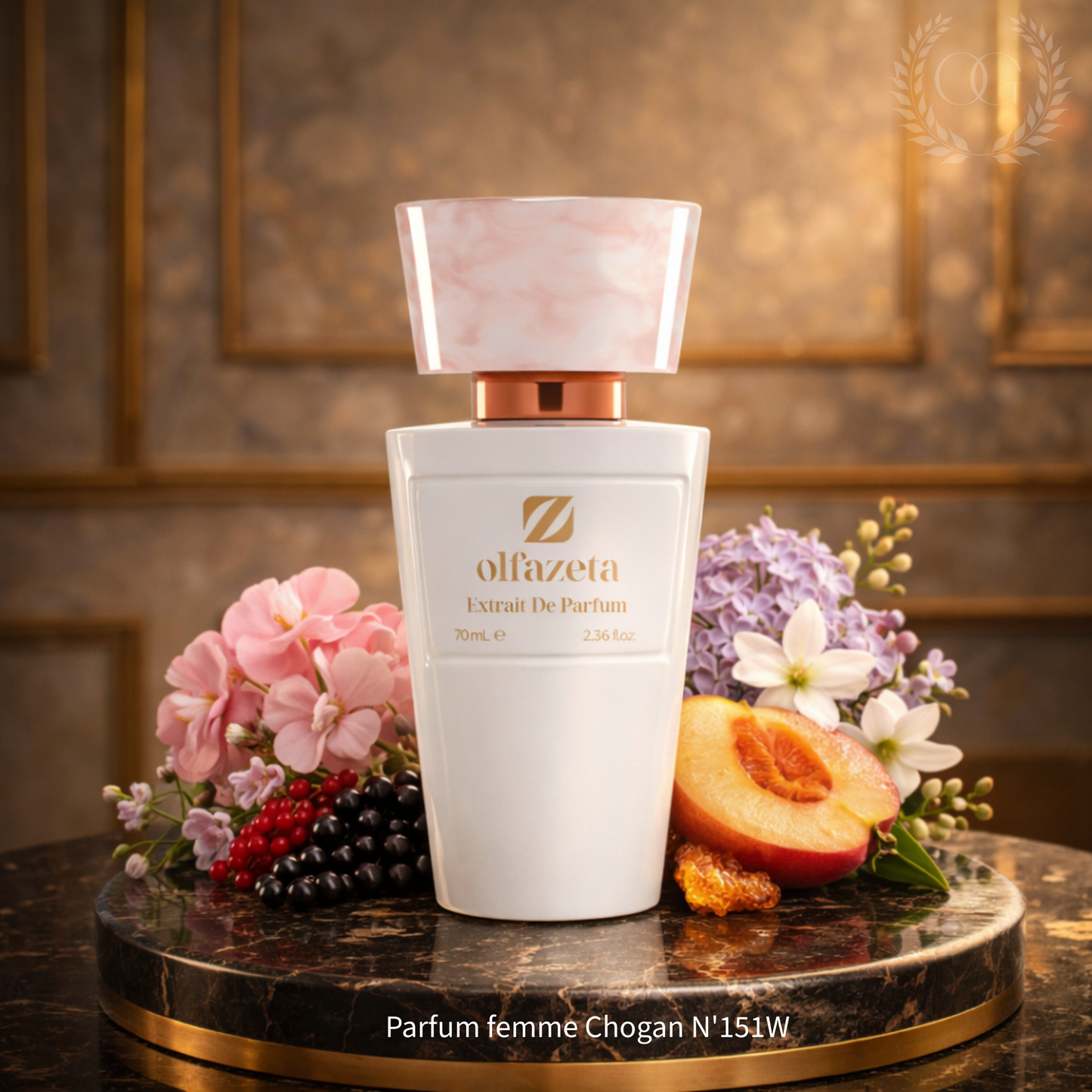 TO THE EDGE FOR HER | Parfum Femme Floral Fruité Ambré – Chogan N°151W