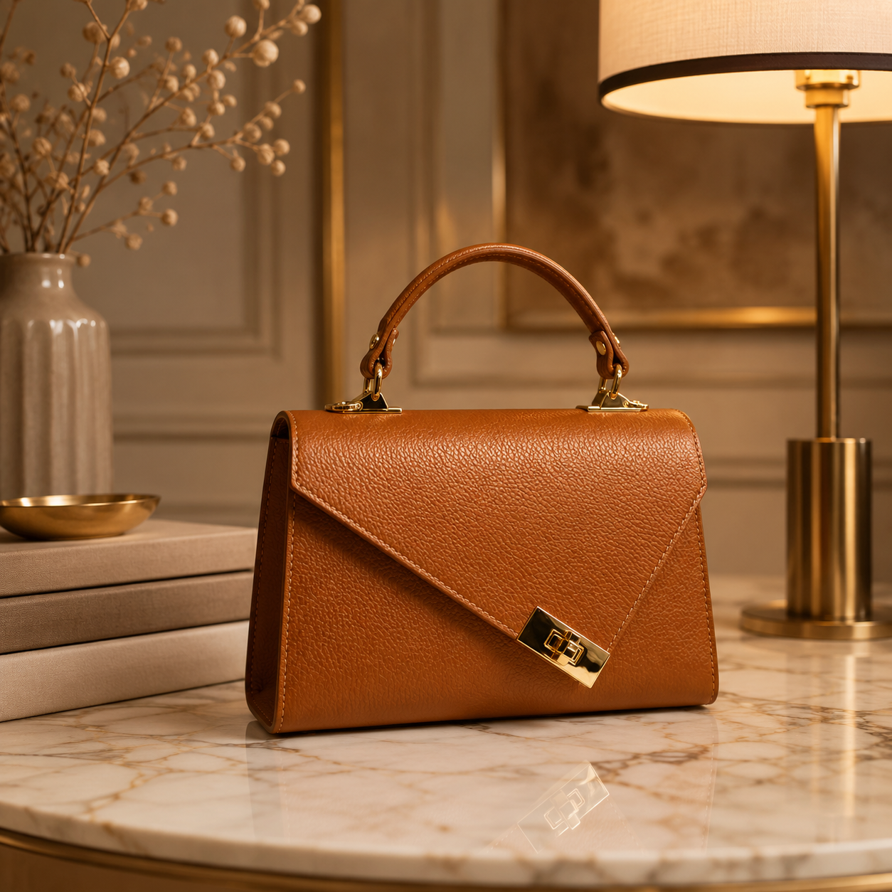 Sac Marina – Sac à Main Femme en Cuir Véritable Italien