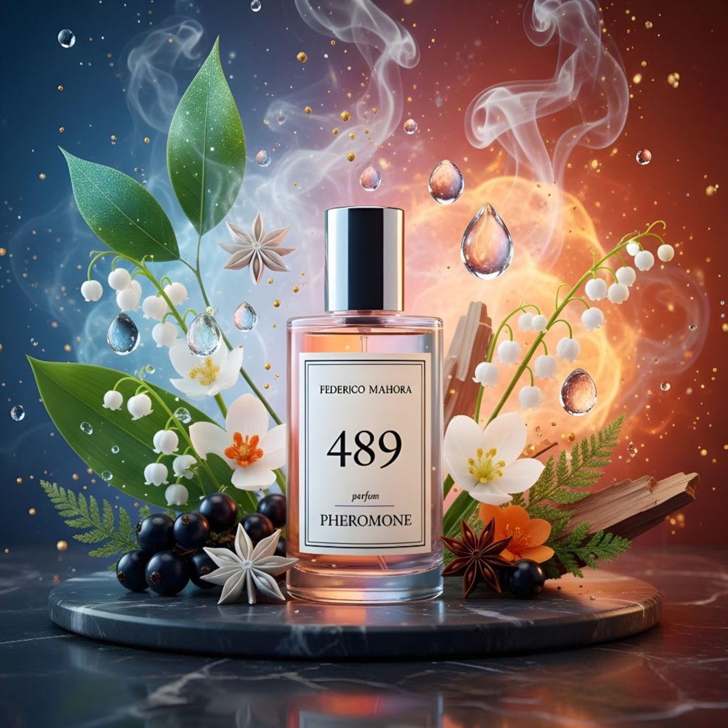 FM 489 – Parfum Phéromone Femme Oriental – 50 ml | FM World