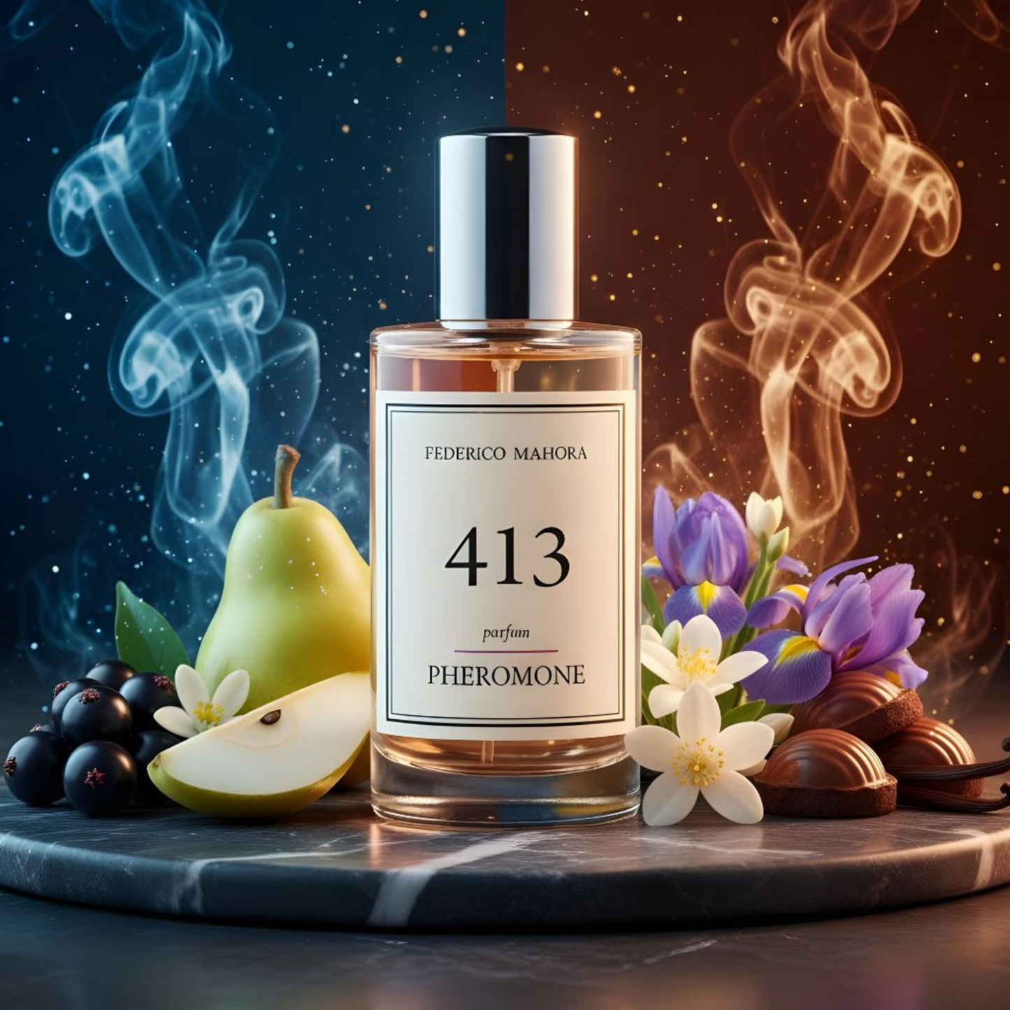 FM 413 – Parfum Phéromone Femme Oriental – 50 ml | FM World