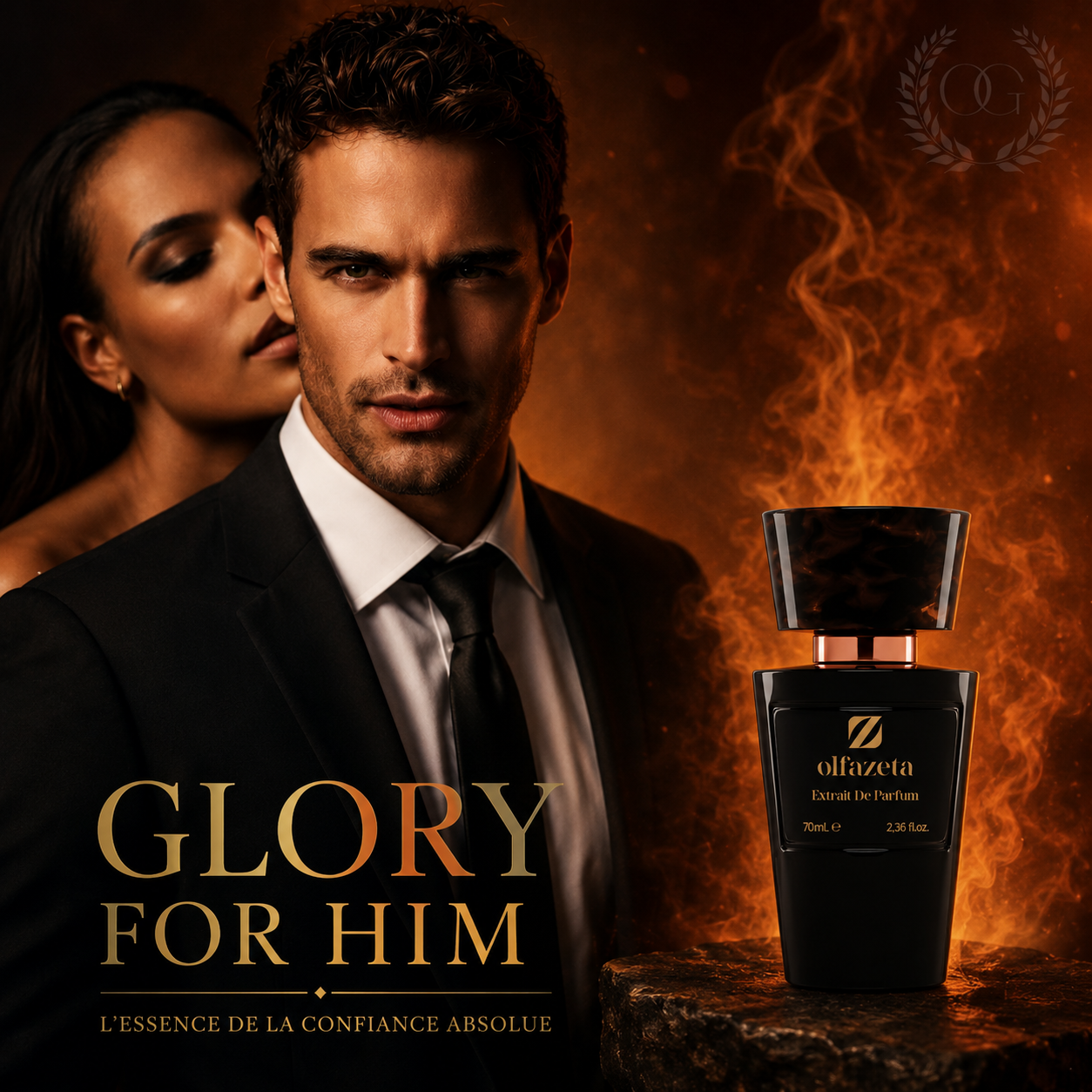GLORY FOR HIM | Parfum Homme Fruité Boisé Ambré – Chogan N°068