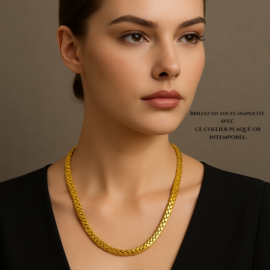 Collier Long Plaqué Or 50,8 cm