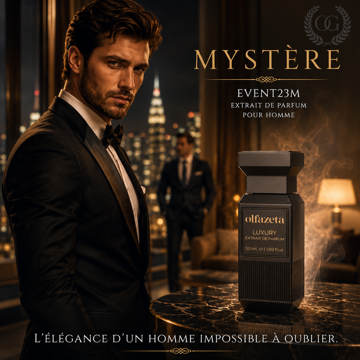 MYSTÈRE | Parfum Homme Frais Épicé Boisé – EVENT23M