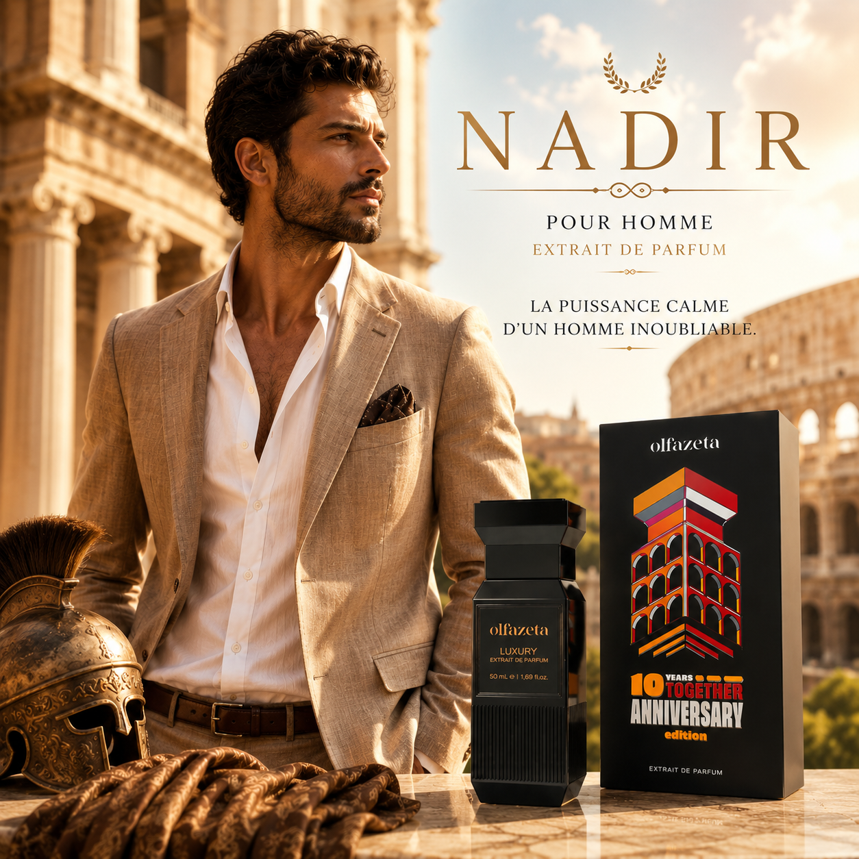 NADIR | Parfum Homme Oriental Ambré Épicé
