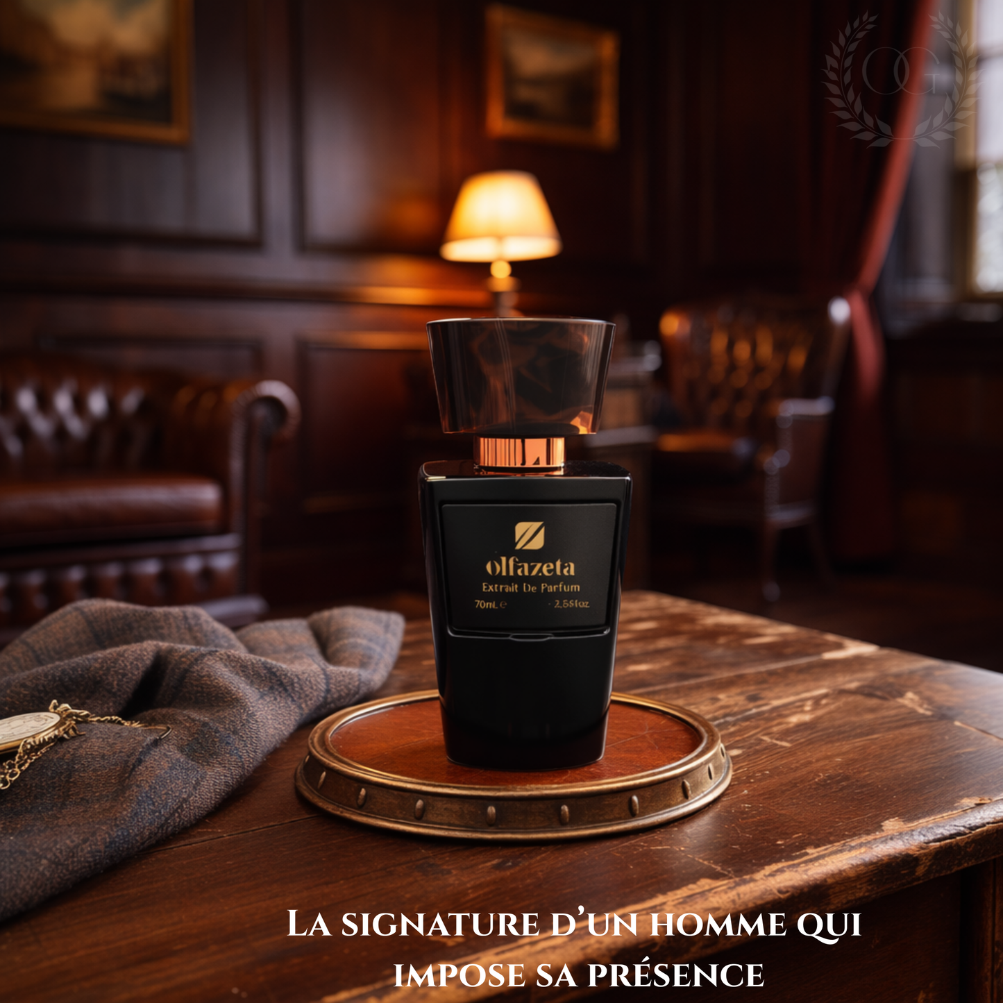 AFTERTOUCH- PARFUM HOMME – Boisé cuir sensuel – Sillage intense & charismatique | Chogan n°157M