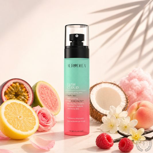 PACIFIC AURA | Brume Corps Femme Floral Fruité Gourmand – Lush Cloud Aurodhea N°SBM002