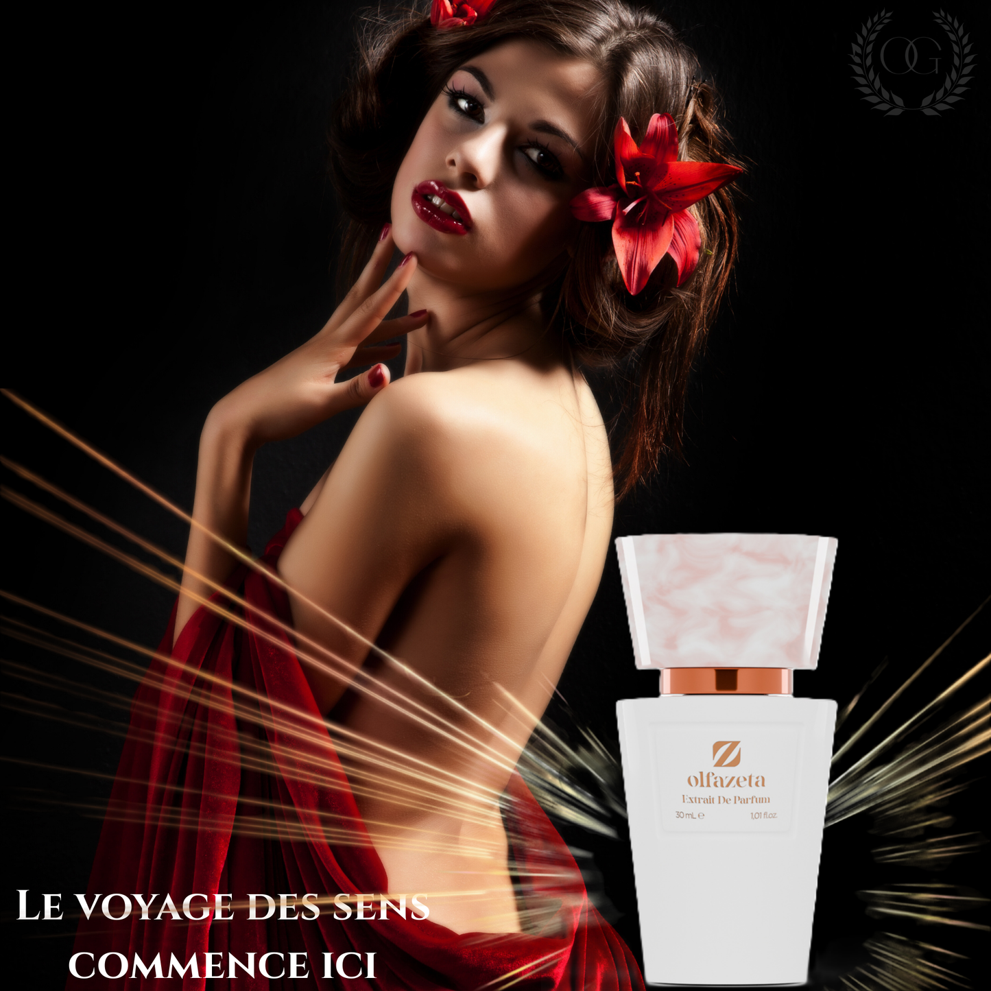 WOMEN'S PERFUME - Oriental floral resinous – Deep &amp; refined trail | Chogan n°006