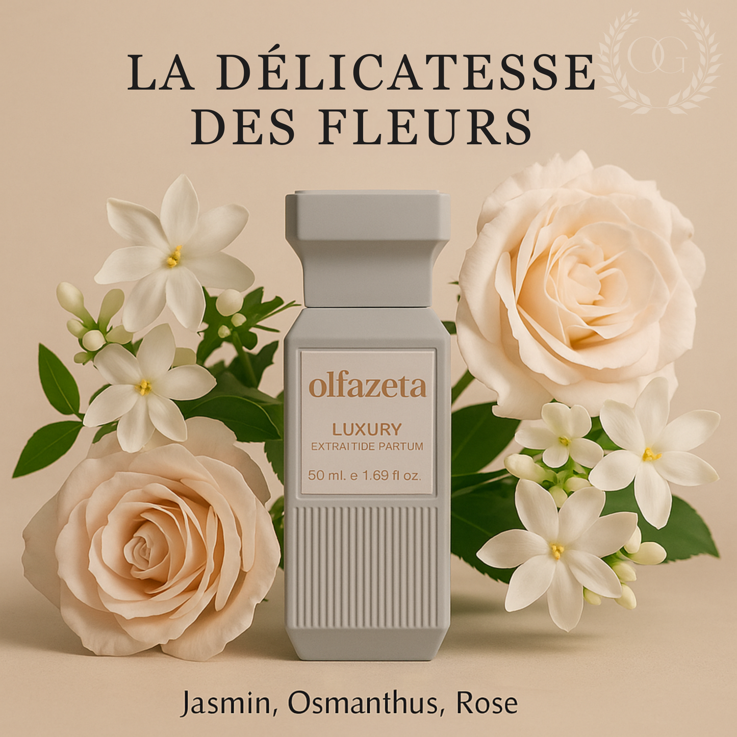 SWEET REBEL | Parfum Femme Floral Blanc Ambré Boisé – Chogan N°123