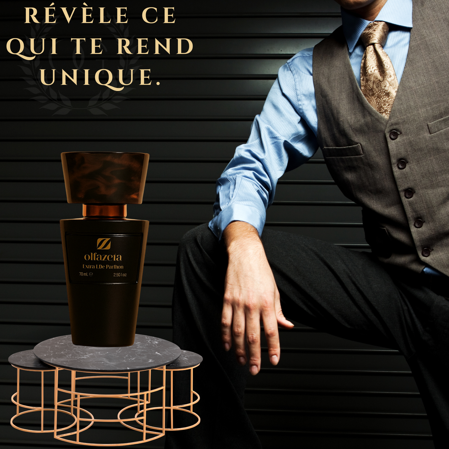 MEN'S FRAGRANCE - Fresh, aquatic, woody – Marine &amp; elegant trail | Chogan n°060