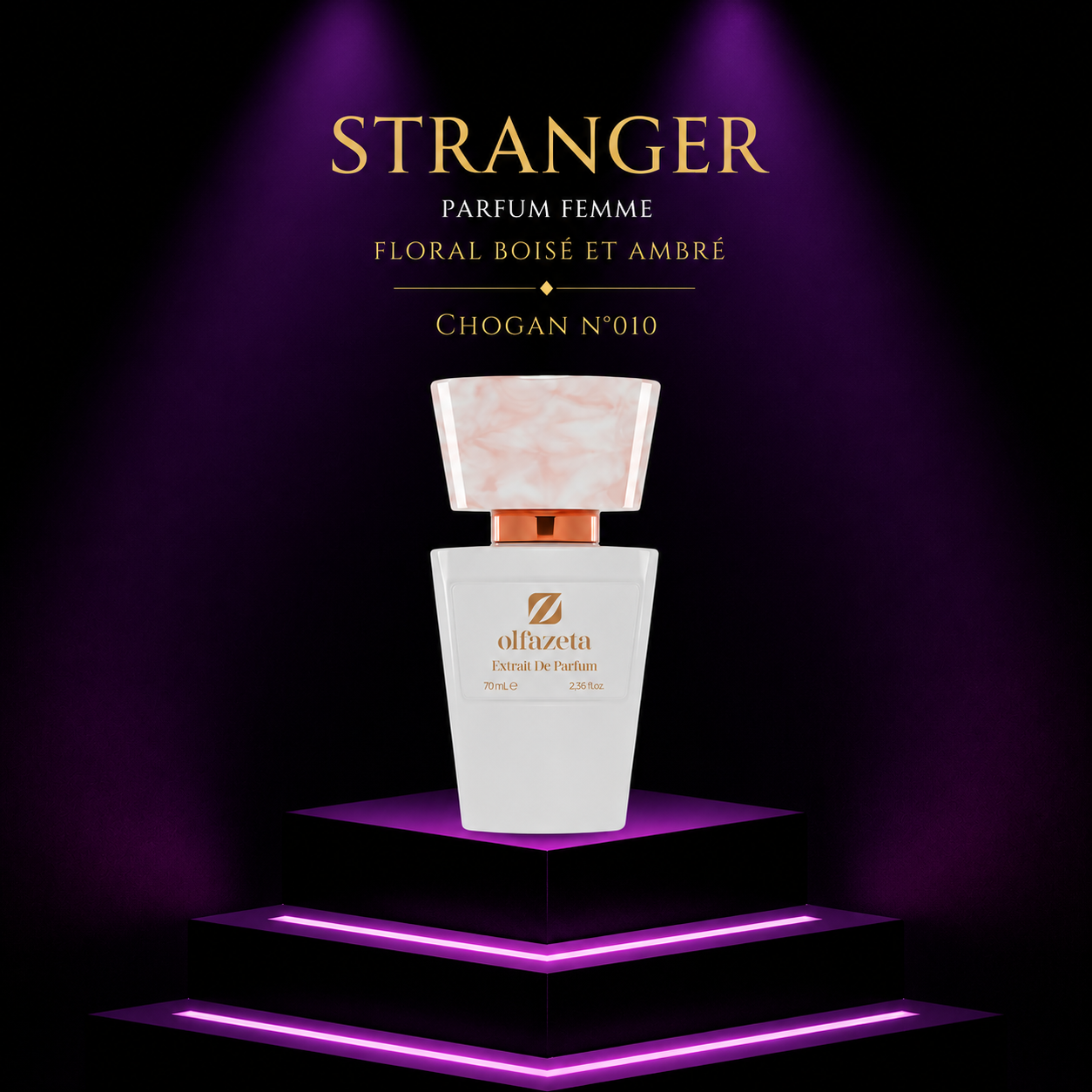 WOMEN'S PERFUME - Fresh floral woody – Elegant &amp; magnetic trail | Chogan n°010