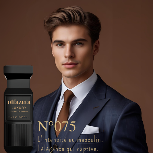 MEN'S FRAGRANCE - Luxury woody amber spicy – ​​Intense &amp; refined signature | Chogan n°075