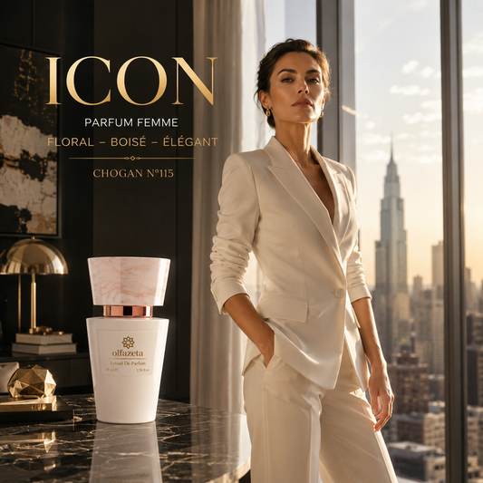 ICON – Parfum Femme Floral Boisé Élégant | Chogan N°115