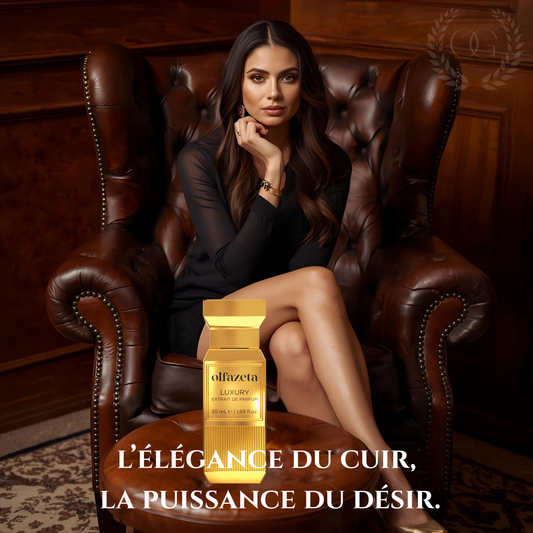 UNISEX PERFUME - Luxury amber, leathery, powdery scent – ​​Intense &amp; elegant signature | Chogan n°106