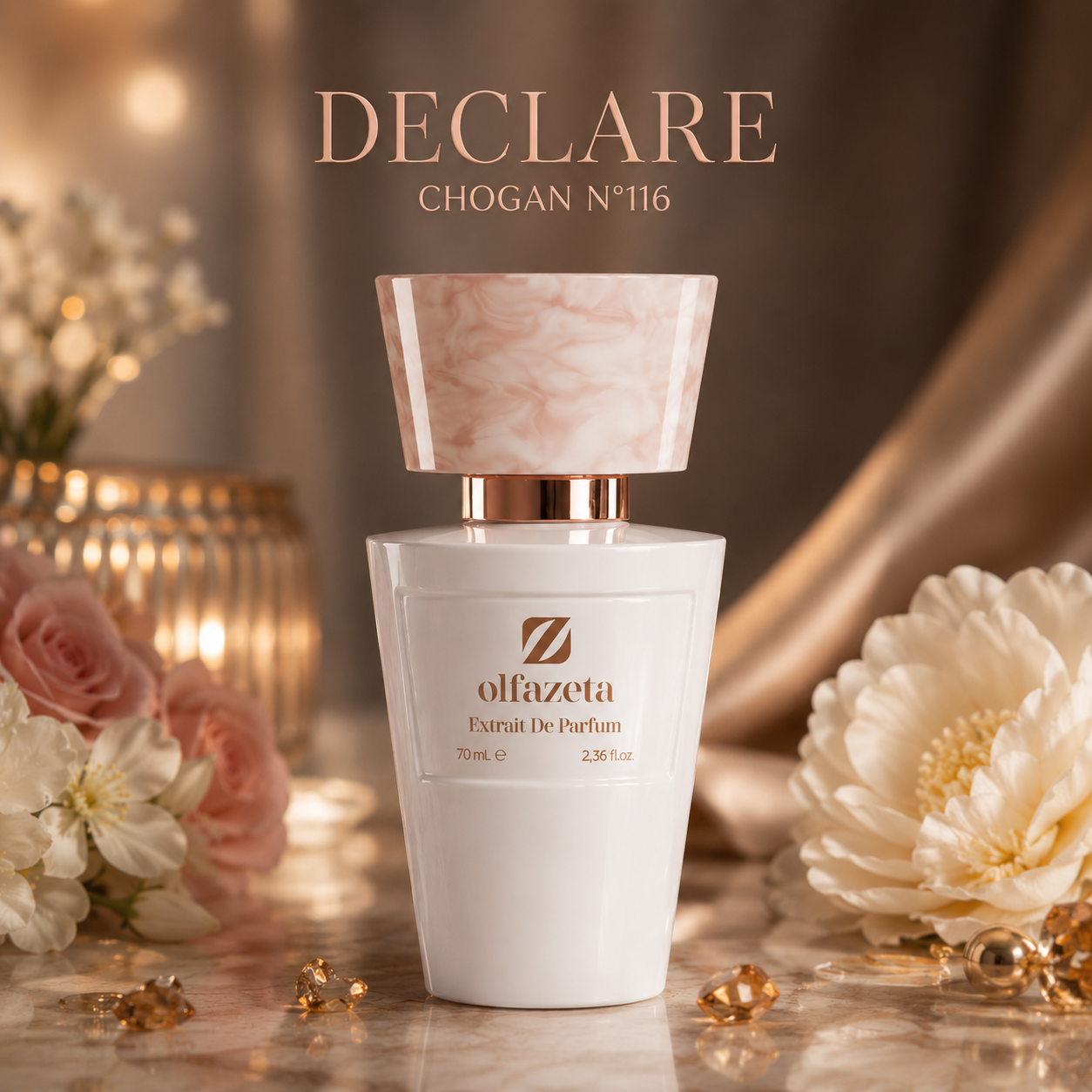 DECLARE – Parfum Femme Gourmand Épicé Floral | Chogan N°116