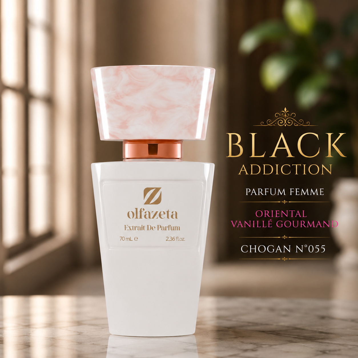 BLACK ADDICTION – Parfum Femme Oriental Vanillé Gourmand | Chogan N°055