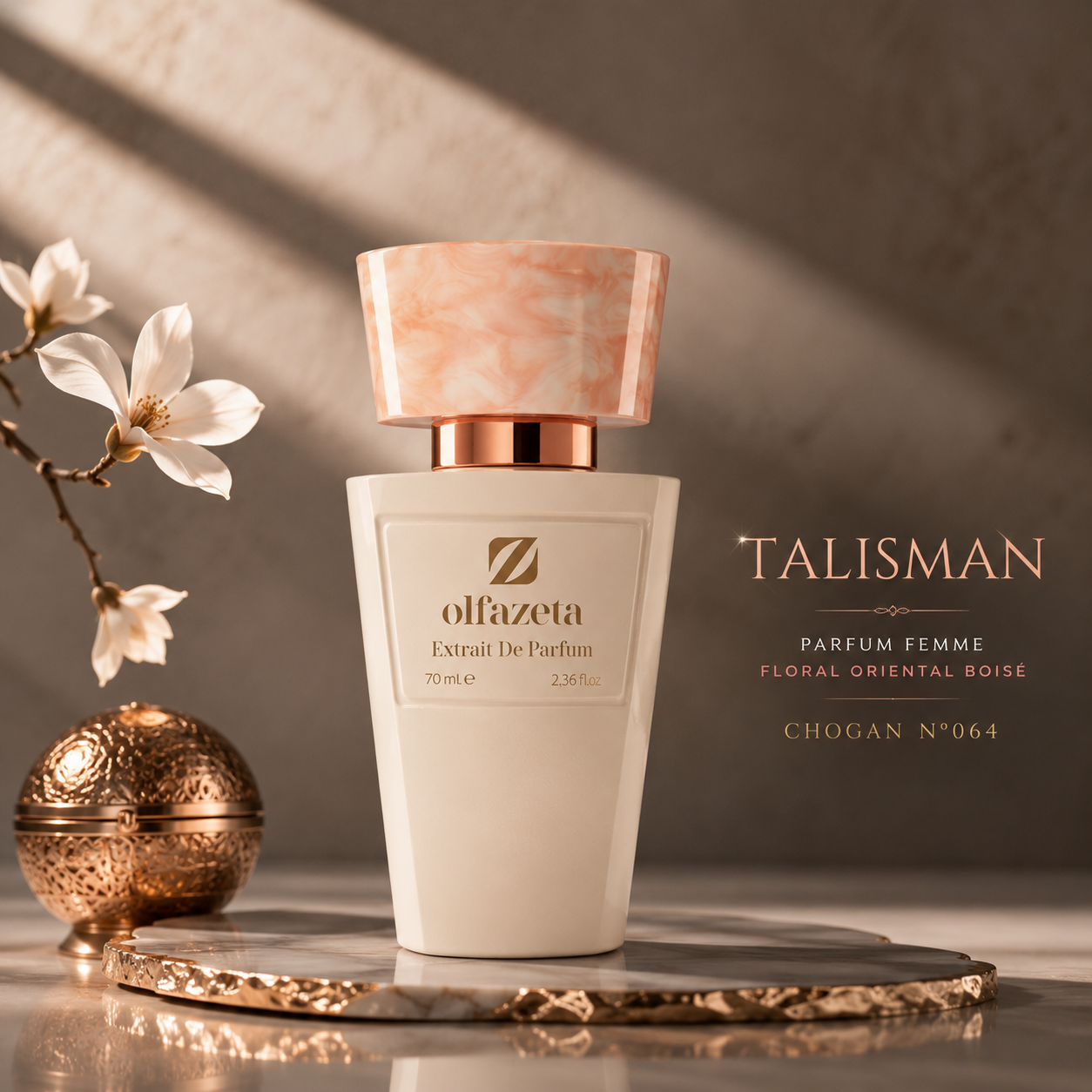 TALISMAN – Parfum Femme Floral Oriental Boisé | Chogan N°064