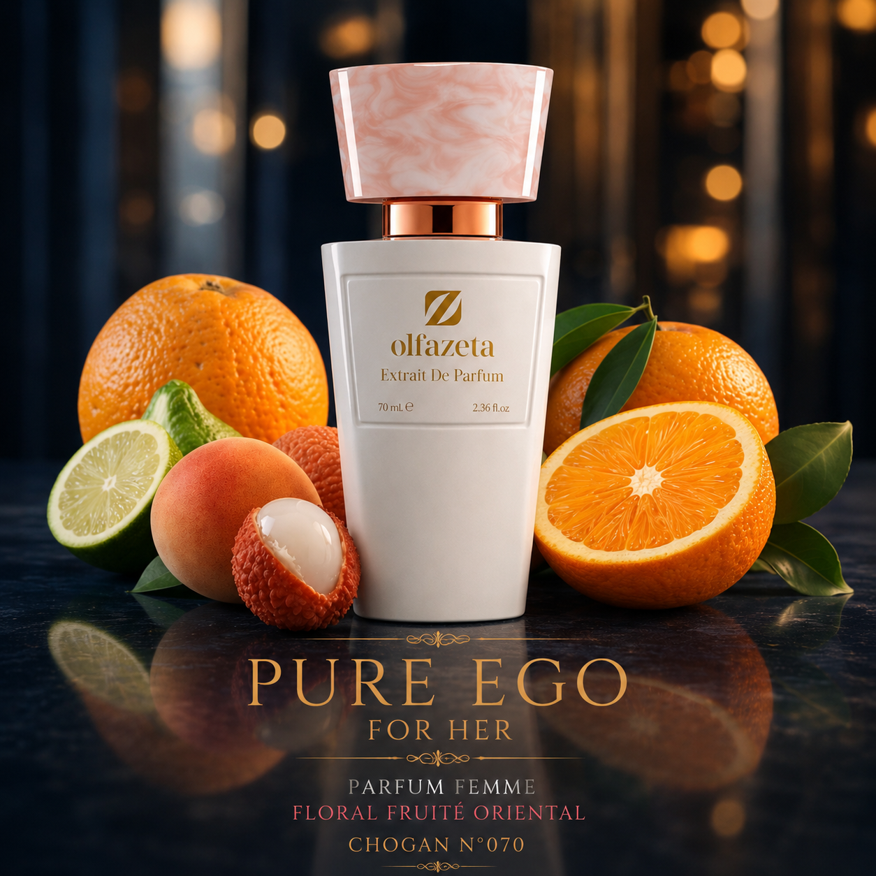 WOMEN'S PERFUME - Floral fruity oriental – Sensual &amp; captivating trail | Chogan n°070