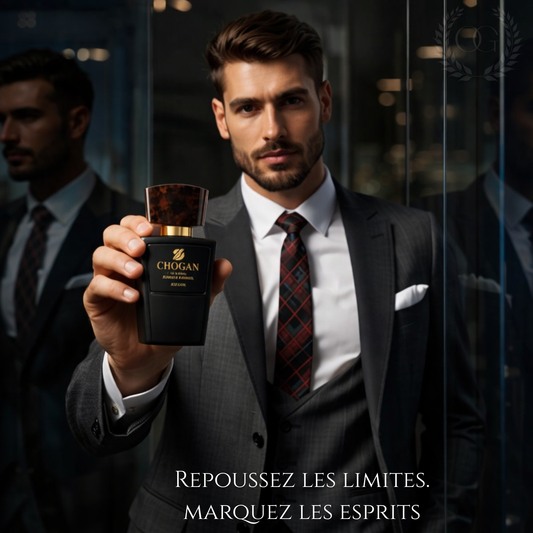 TO THE EDGE FOR HIM | Parfum Homme Frais Aromatique Boisé Vanillé – Chogan N°152M